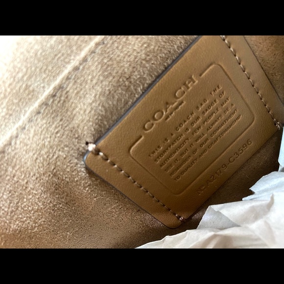 Coach George Saddle Bag In Colorblock - Picture 8 of 11